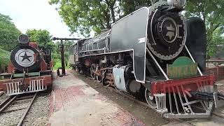 Rewari Rail Museum l Heritage Steam Loco Motive [upl. by Hennebery]