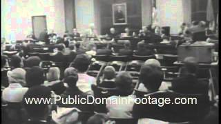 NASA Apollo Capsule Disaster Congressional Hearings archival footage demo [upl. by Katherine821]