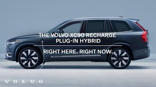 The Volvo XC90 Recharge plugin hybrid  Right Here Right Now [upl. by Erialcyram]