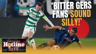 ‘Bitter Gers fans sound silly’ after criticism of Celtic’s Champions League draw away to Atalanta [upl. by Ahsek]