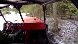 fj40 buggy steering flow control valve test drive [upl. by Tadeo819]