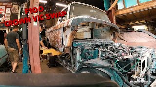 Crown Vic Swap  Mounting 1963 Unibody  Informational [upl. by Alicirp]