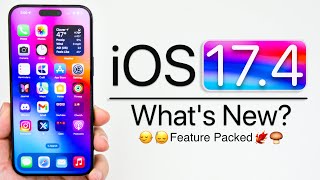 iOS 174 is Out  Whats New [upl. by Ailene]