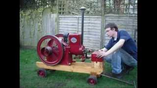 1917 Amanco Hired Man  Vintage Stationary Engine [upl. by Llimaj]