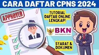 Cara Daftar CPNS 2024 Online Terbaru Syarat Lulusan SMA SMK S1  Kapan CPNS 2024 Dibuka [upl. by Laon398]