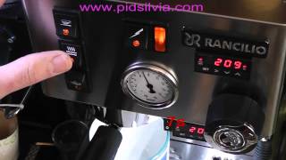 PreInfusion for Rancilio Silvia Espresso Machine manual switch opp2 [upl. by Mayrim]