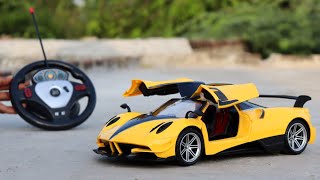 Rc Pagani car Unboxing and Testing Only 2200 [upl. by Ykcaj595]