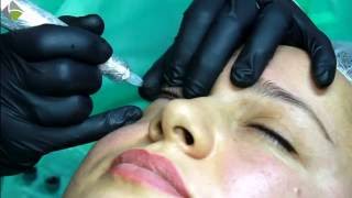 Permanent MakeUp Wimpernkranz und Lidstrich Berlin Lidstrich mit Schattierung [upl. by Oiruam]