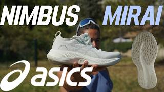 ASICS Nimbus MIRAI Le Futur  ✦ TEST ✦ HEXXEE Socks ✦ 4K [upl. by Nairde353]