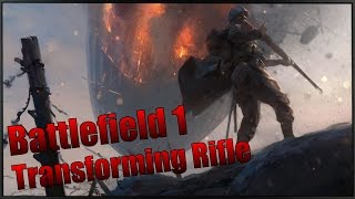 Transforming Rifle quotPedersen Devicequot Battlefield 1 [upl. by Iraj826]