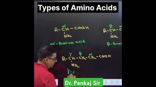 Types of Amino Acids Matter feat Dr Pankaj Sir ytshorts [upl. by Gyimah]