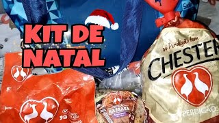 🎅 BOLSA DE NATAL DA PERDIGÃO  O QUE VEM NO KIT DE NATAL DE CONGELADOS DA PERDIGÃO ☃️ [upl. by Krista232]