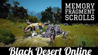 Black Desert Online BDO Beginners Guide Memory Fragment Scrolls [upl. by Ydollem504]