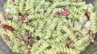 PASTA FREDDA TONNO PESTO DI RUCOLA PHILADELPHIA E POMODORINI [upl. by Scrope]