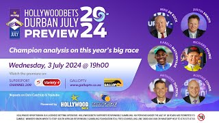 2024 Hollywoodbets Durban July  Preview Panel Discussion [upl. by Larissa358]