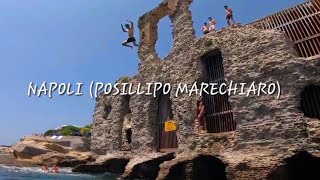 LA MIGLIORE SPIAGGE DEI NAPOLETANI PALAZZO DEGLI SPIRITI MARECHIARO NAPOLI4K [upl. by Aletse100]