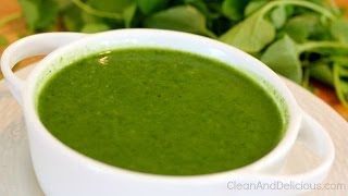 Clean Eating Watercress Soup [upl. by Hsiri682]