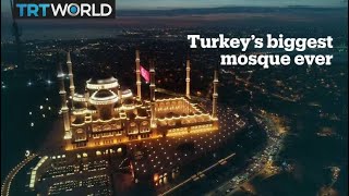 Istanbul’s new symbol Turkeys biggest mosque ever [upl. by Primrose821]