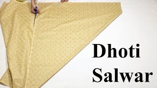 Dhoti Salwars cutting and stitching [upl. by Rambert]