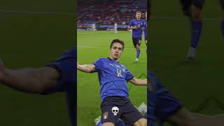 Chiesas Goal Against Spain💀 football edit trending viral fyp [upl. by Jarita]