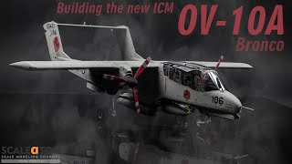 Building The ICM OV10A Bronco Scale Model Aircraft [upl. by Neraj42]