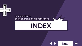 La fonction INDEX  Tuto Excel [upl. by Nilyak]