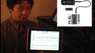 A first look at the MusicReader App for the iPad [upl. by Claudelle968]