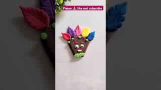 Easy clay artshorts short diy subscribe viralshorts trending shortfeed [upl. by Aynuat]