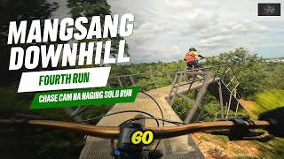 MANGSANG DOWNHILL FOURTH RUN  CHASE CAM NA NAGING SOLO RUN [upl. by Ahtanaram]