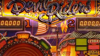 Devil Riders Zaccaria 1984 Flipper Pinball [upl. by Lirva273]