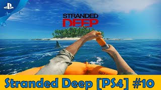 Stranded Deep PS4 Deutsch 10  🦈 Vergiftung durch Hai Biss heilen 🦈 😱  🌴 🦀 🦈 GermanDeutsch [upl. by Nikolos]