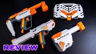 REVIEW New 2017 Nerf Modulus Attachments  BULK REVIEW [upl. by Asilrac]