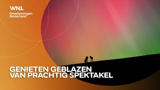 Spectaculair Noorderlicht te zien in groot deel van Nederland [upl. by Gil]