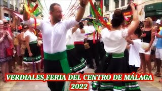 VERDIALES FERIA DEL CENTRO DE MÁLAGA 2022 [upl. by Mannos]