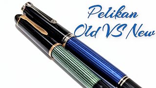 Pelikan 140 VS M805  Vintage VS Modern Fountain Pens [upl. by Yarezed951]