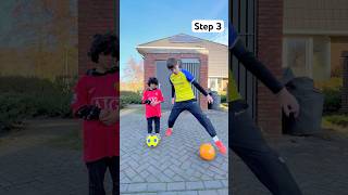 BABY RONALDO LEARNS VIRAL FOOTBALL SKILL [upl. by Ahrens]