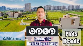 Resale  Bptp Amstoria sector 102 Gurgaon  Plots on Dwarka Expressway  Start from 181 Sq yards [upl. by Retsevlis]