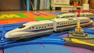 Sound N700 Shinkansen 【Takara TOMY Plarail】00192enc [upl. by Ailhat]