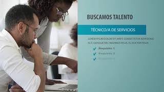 Oferta de empleo en formato vídeo [upl. by Vidda]