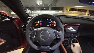 2018 Chevrolet Camaro 2SS 6MT  POV Night Review Binaural Audio [upl. by Birecree817]