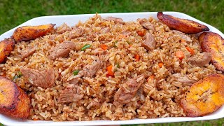 Pineapple amp Coconut Beef Fried Rice  Pina Colada Beef Fried Rice Recipe [upl. by Maura]