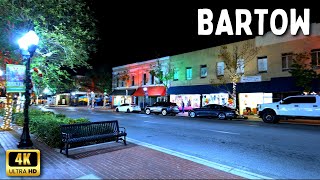 Bartow Florida Walking Tour At Night [upl. by Ybbed]