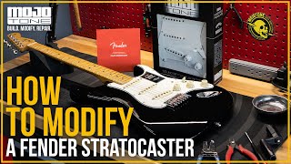 How to Modify a Fender Stratocaster [upl. by Welles]