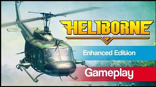 Heliborne Enhanced Edition  First Time Gameplay And Impressions [upl. by Riella]