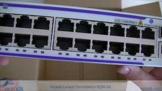 AlcatelLucent OmniSwitch 625024 QUICK UNBOXING amp SPECIFICATIONS HD [upl. by Darlleen]