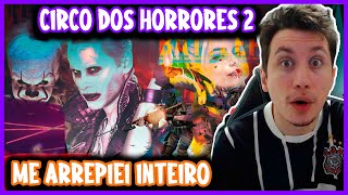 MORENO REAGINDO A Rap do Coringa Arlequina Hisoka e Pennywise  CIRCO DOS HORRORES 2  7 Minutoz [upl. by Enimrej]