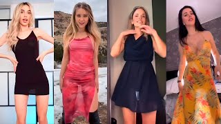 😱Transparent Dress Challenge😱4K Girls Without Underwear 29 [upl. by Rolyks]