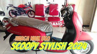 UPDATE HARGA HONDA SCOOPY TERBARU 2024 [upl. by Hpejsoj223]