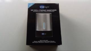 Review UV Cell Phone Sanitizer by Violight [upl. by Ferren]