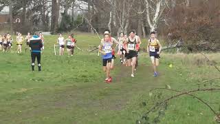 Under 15 Boys South of England Cross Countr Championships at Beckenham 28th January 2023 [upl. by Idnahs]